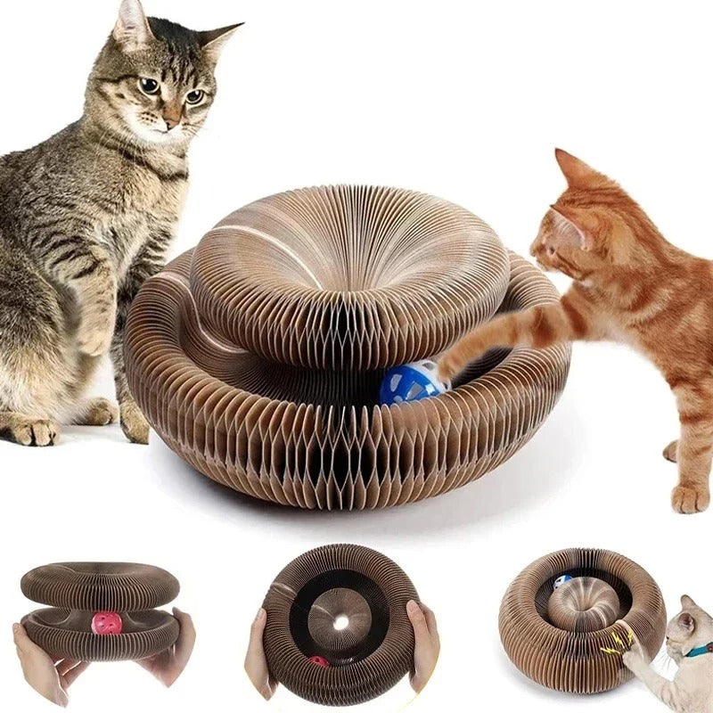 Cat scratch toy
