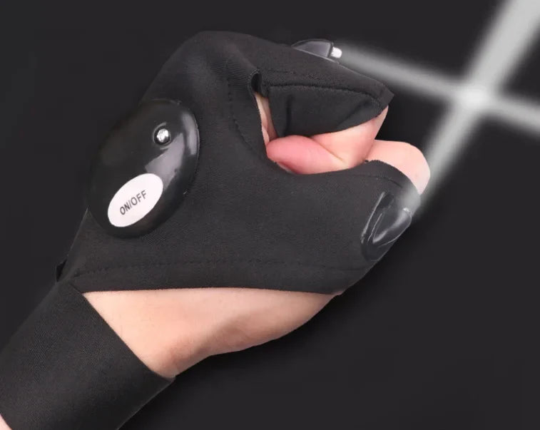 Rukavice s LED světlem