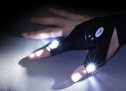 Rukavice s LED světlem