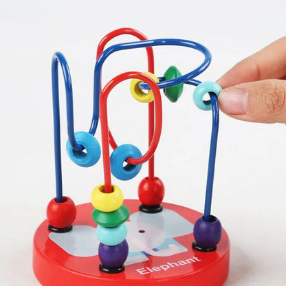 Učební puzzle s mini drátěným válečkem